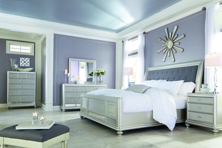Picture of Coralayne 6 Piece Sleigh Bedroom Set