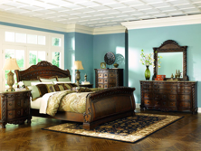 Picture of North Shore 6 Piece Sleigh Bedroom Set
