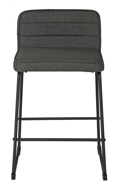 Picture of Nerison Gray 24" Upholstered Barstool