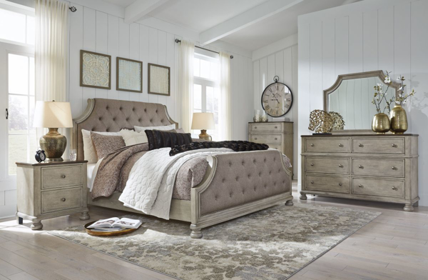Picture of Falkhurst 6 Piece Upholstered Bedroom