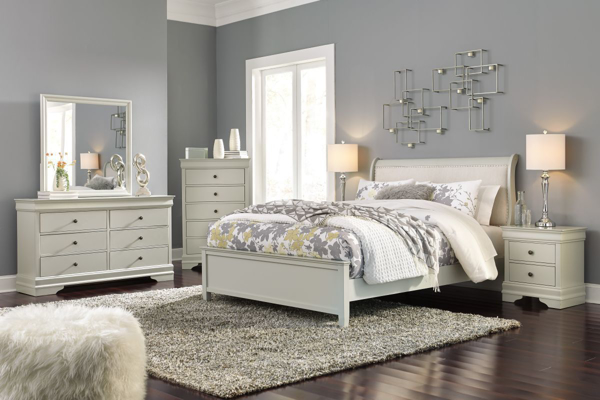 Picture of Jorstad 6 Piece Sleigh Bedroom Set