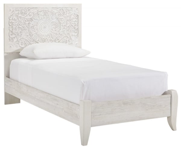 Picture of Paxberry White Youth Panel Bed
