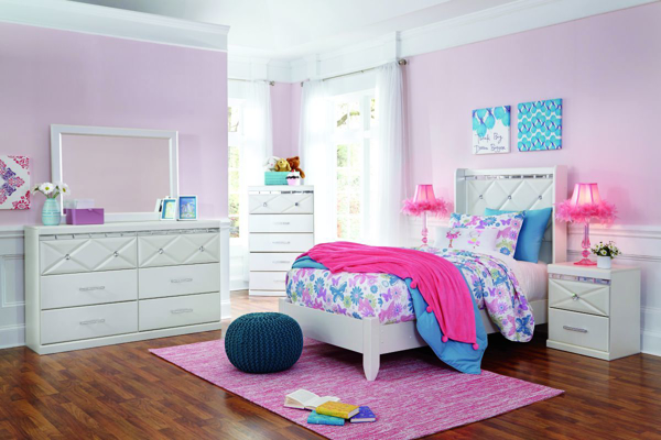 Picture of Dreamur 6-Piece Youth Panel Bedroom Set