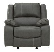 Picture of Calderwell Gray Power Rocker Recliner