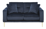Picture of Macleary Navy Loveseat