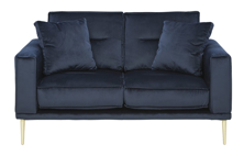 Picture of Macleary Navy Loveseat