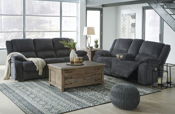 Picture of Draycoll Slate 2-Piece Power Living Room Set
