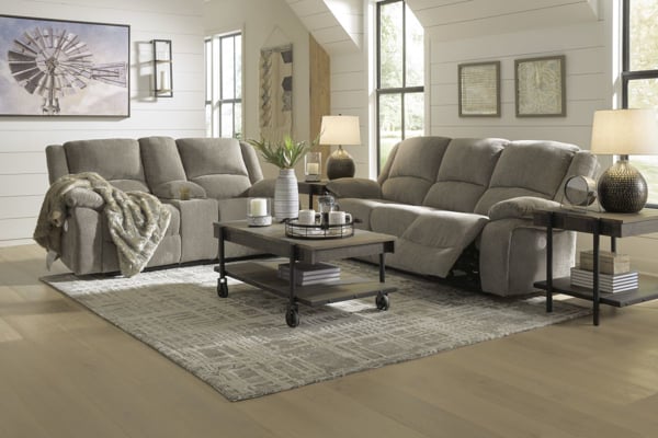 Picture of Draycoll Pewter 2-Piece Power Living Room Set