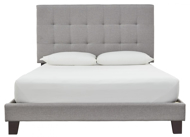 Picture of Arthur Gray Queen Upholstered Bed