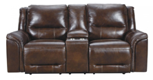 Picture of Catanzaro Leather Power Reclining Loveseat