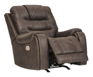 Picture of Yacolt Walnut Power Recliner