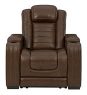 Picture of Backtrack Leather Power Recliner with Heat & Massage