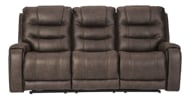 Picture of Yacolt Walnut Power Reclining Sofa