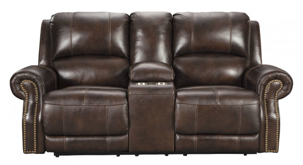 Picture of Buncrana Power Reclining Loveseat With Console