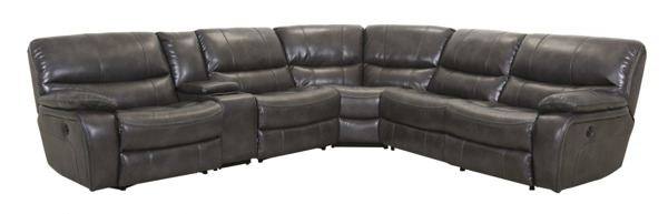 Picture of Mayall 6-Piece Gray Power Sectional
