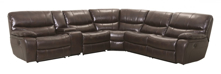 Picture of Mayall Chocolate 6-Piece Power Sectional
