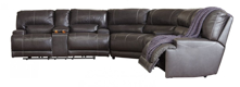 Picture of McCaskill Leather 3-Piece Reclining Sectional