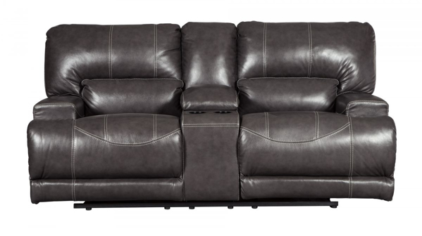 Picture of McCaskill Leather Power Loveseat