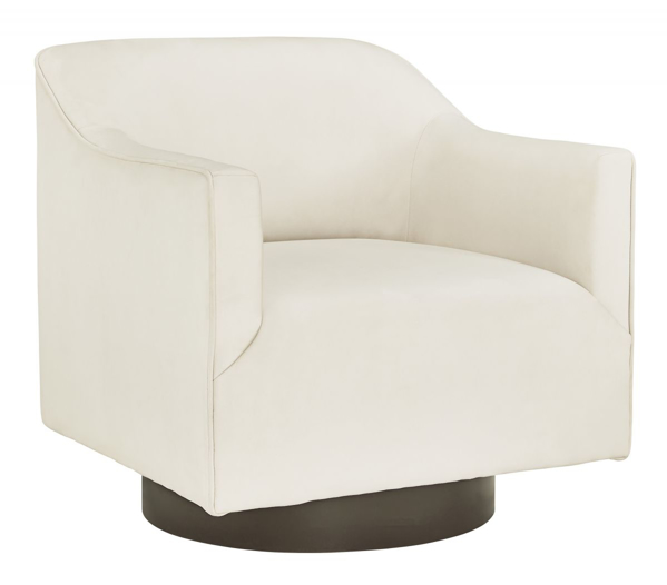 Picture of Phantasm Chalk Swivel Accent Chair