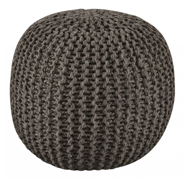 Picture of Latricia Charcoal Pouf
