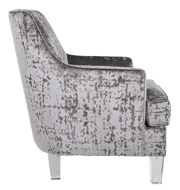 Picture of Gloriann Pewter Accent Chair