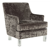 Picture of Gloriann Charcoal Accent Chair