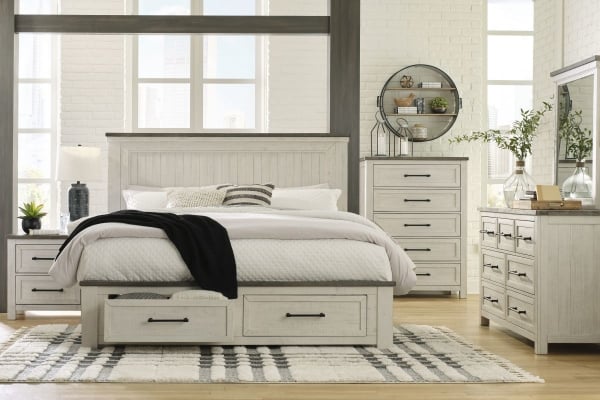 Picture of Brewgan 6-Piece Panel Bedroom Set