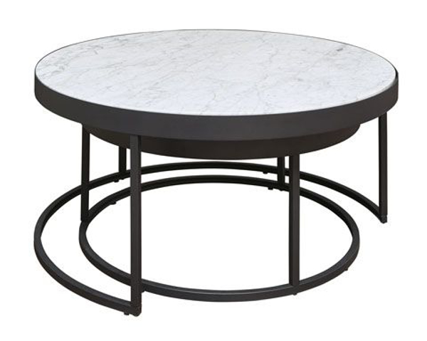 Windron Nesting Cocktail Table Set of 2