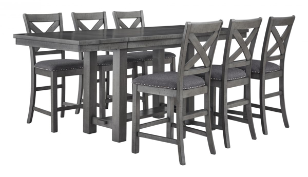 Picture of Myshanna 7-Piece Counter Dining Set