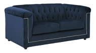 Picture of Josanna Navy Loveseat