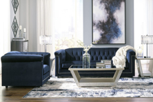 Picture of Josanna Navy 2-Piece Living Room Set