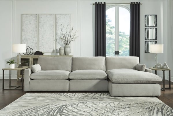 Picture of Sophie Gray 3-Piece Right Arm Facing Sectional