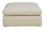 Picture of Elyza Linen Accent Ottoman