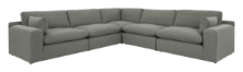 Picture of Elyza Smoke 5-Piece Sectional