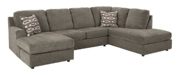 Picture of OPhannon Putty 2-Piece Right Arm Facing Sectional