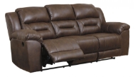 Picture of Stoneland Chocolate Reclining Sofa