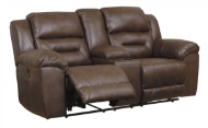 Picture of Stoneland Chocolate Power Reclining Loveseat