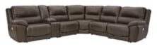 Picture of Dunleith 6-Piece Leather Power Reclining Sectional