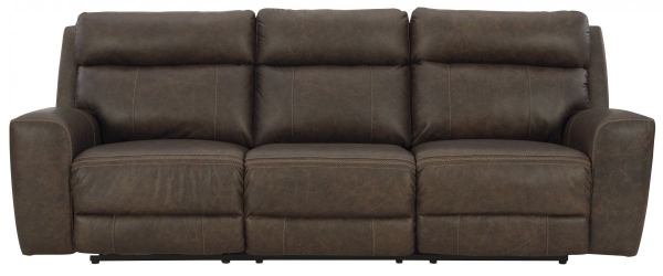 Picture of Roman Leather Power Reclining Sofa