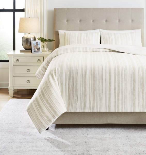 Picture of Reidler Taupe Comforter Set