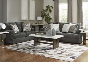 Picture of Karinne Smoke 2-Piece Living Room Set