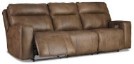 Picture of Game Plan Leather Power Sofa