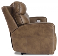 Picture of Game Plan Leather Power Sofa