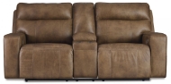 Picture of Game Plan Leather PWR Loveseat