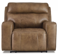 Picture of Game Plan Leather Oversized Power Recliner