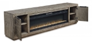 Picture of Krystanza TV Stand with Fireplace