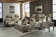Picture of Next-Gen Sand 2-Piece Power Living Room Set
