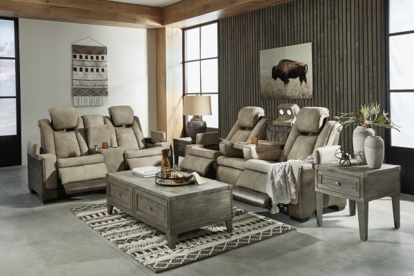 Picture of Next-Gen Sand 2-Piece Power Reclining Living Room Set