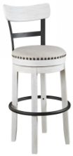 Picture of Valebeck White 30" Barstool