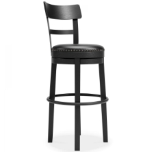 Picture of Valebeck Black 30" Barstool